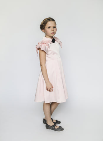 Rosalind dress (hunter green)