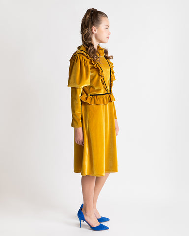 Mira dress (gold)