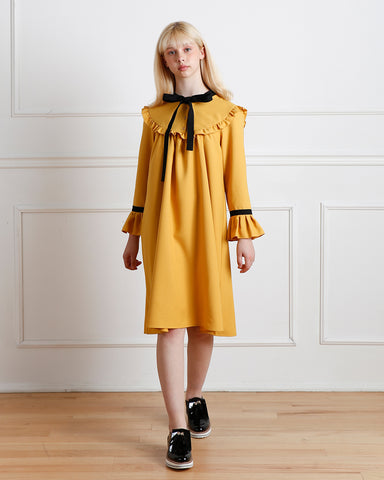 Emma dress (mustard)