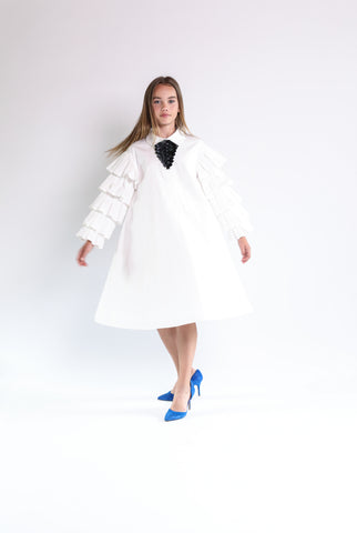 Ava dress (white)