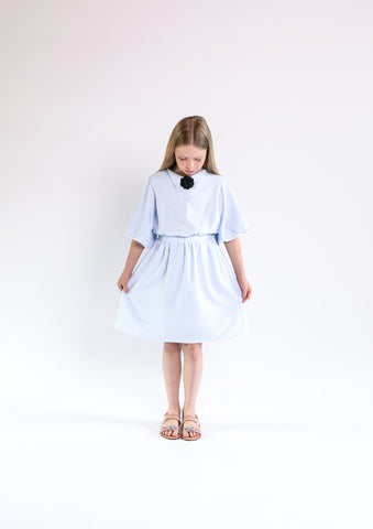 Luna dress (light blue)